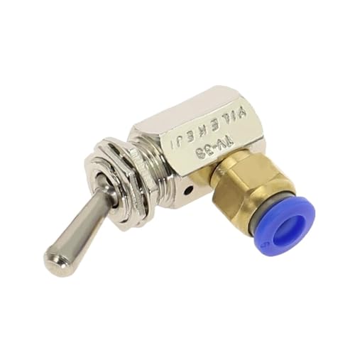 TV-3S Metall-Kippschalter, 5-mm-Gewinde, 2-Positionen-3-Wege-mechanisches Luft-Pneumatikventil(TV-3S -6MM) von VLALAMNO