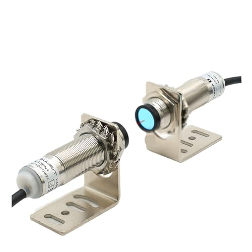 VLALAMNO Der M18-Lasersensor erkennt den photoelektrischen Einweg-Näherungsschalter J18-T aus Vliesstoffen effektiv aus Einer Entfernung von 0 bis 20 m (Color : J18-T20P2 PNP NC) von VLALAMNO