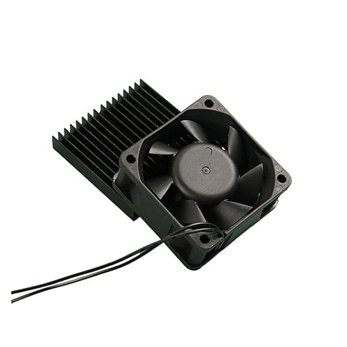 VLALAMNO Kühlkörper und Lüfter DC24V 36V 48V AC110-230V Kombination von 60 * 60mm for LED-Lampe oder Mainboard einiger Geräte von VLALAMNO