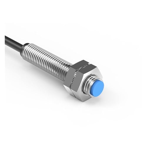 VLALAMNO Magnetischer Hall-Effekt-Näherungssensor mit Reed-Schalter LG08A3 M8-Zylinderserie 5-200 V AC DC Universal 2-Draht NO NC (Color : DC 2-Wires NO) von VLALAMNO
