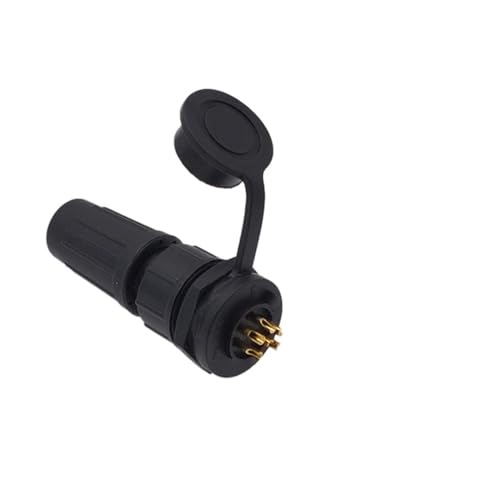 Wasserdichter Steckverbinder aus Kunststoff for die Luftfahrt, IP67 PY07 Z108 Stoßverbinder 2-polig, 3-polig, 4-polig, 5-polig, 6-polig, 7-polig, 8-polig(6P Bayonet) von VLALAMNO