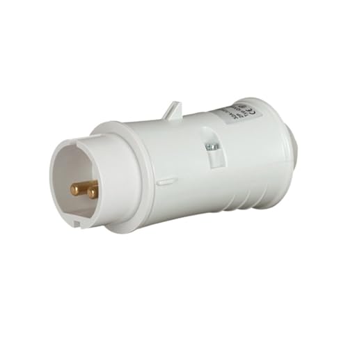 Wasserdichter und staubdichter Niederspannungsstecker und Steckdose for die Industrieluftfahrt 2P 3P 16A 32A 20-25V 40-50V(KL4-3b,16A,Plug 40-50V) von VLALAMNO