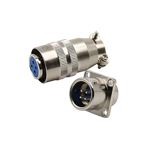 XS12-Industriestecker und -Buchse, schnelles Push-and-Pull-Flugzeugträger-Diebstahlsicherung, M12 23 4 5 6 7-poliger elektrischer Stromanschluss(3pin set) von VLALAMNO