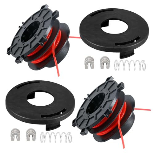 VLBPCR 40027104313 Ersatz-Trimmerkopfspule und Feder, kompatibel mit S-tihl A-utoCut 25-2 Trimmerkopf FS44 FS55 FS55R FS56 FS70 FS70R FS76, vorgewickelte 0,2 cm 6,3 m Schnur (2) von VLBPCR