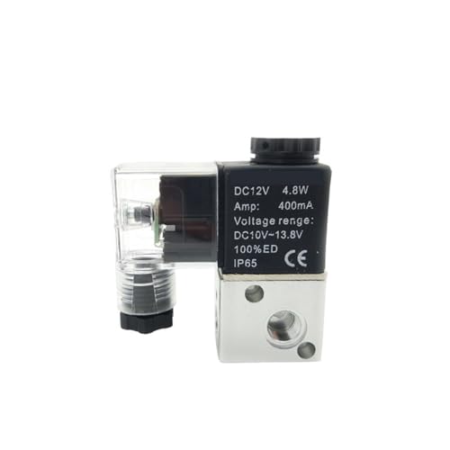 3 Way 2 Position M5 G 1/8 Type Solenoid Valve 3V 1 - M5 / 06 Normally Closed Pneumatic Control Valve(3V1 06 G1-8,AC220V) von VLFUMUXKQ