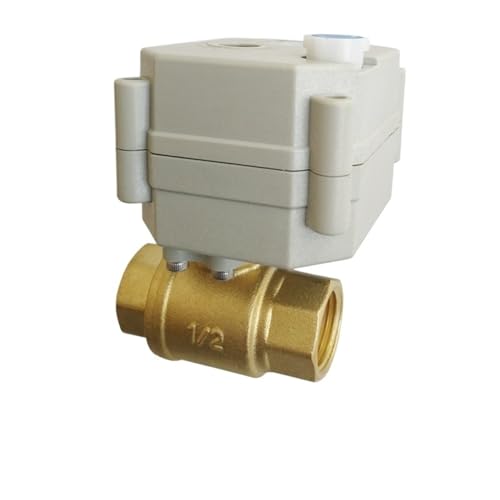Metal Gear Motorized Valves TF15-B2 Series Brass DN15 1/2" DC5V 12V 24V 2 Way Electric Valves Fast Closed Valve von VLFUMUXKQ