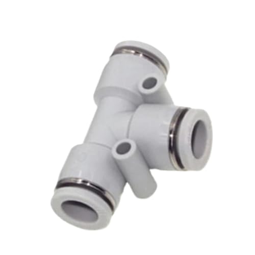 One-Touch Fitting PE Series PE4 PE6 PE8 PE10 PE12 Tube-tube Type Union Tee von VLFUMUXKQ