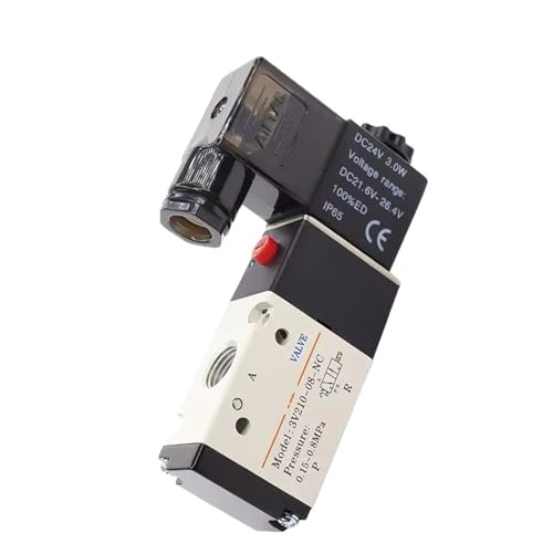 Pneumatic Solenoid Valve 3V110-06 3V210-08 3V310-10 3/2way Directional Air Control Valve AC DC12 24 110 220V(3V310-10NC,AC 24V) von VLFUMUXKQ