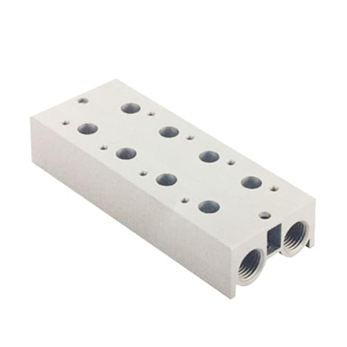 Solenoid Valve Base 3V200 Series 3V210 3V200M-2F/3F/4F/5F/6F/7F/8F/9F/10F Manifold(3V200M-1F) von VLFUMUXKQ