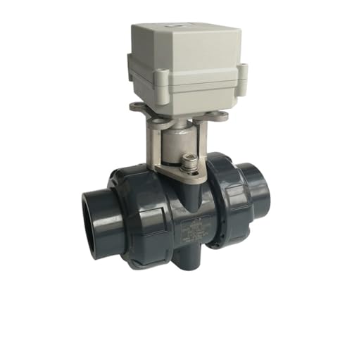 Tsai Fan DN40 Motorized Ball Valve PVC 1-1/2" AC110-230V 50MM Glue end Electric Valve Acid and alkali resistant von VLFUMUXKQ