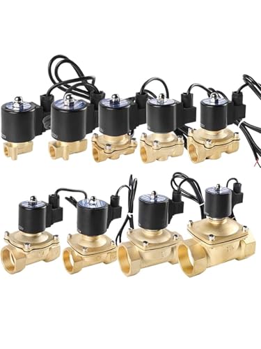 Underwater Fountain Solenoid Valve Brass Normally Closed IP68 Waterproof DN10-50 Electric Control Water Valve AC/DC 12V 24V 220V(380VAC_NORMALLY CLOSED) von VLFUMUXKQ