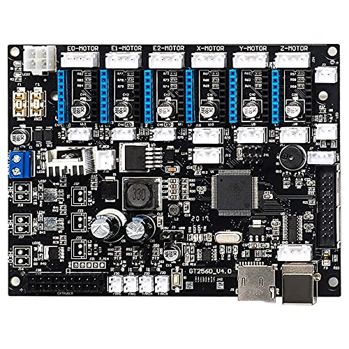 GT2560 V4.0 Motherboard verwendet für A10, A10M, A10T, A20, A20M und A20T 3D-Drucker (Farbe: China, Größe: für A10) von VLIZO