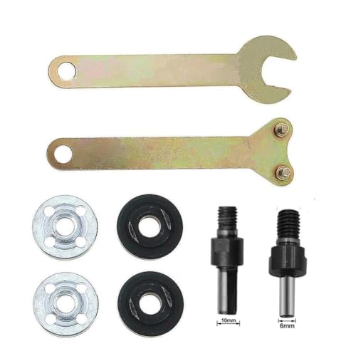 Winkelschleifer Schraubenschlüssel Pleuel Kit Flansch Kontermutter Metall Muttern Reparatur Werkzeug Elektrische Bohrmaschine Handbohrer Teile von VLIZO
