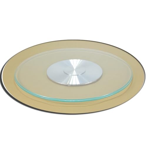 VLKLPZAHAK Tischplatte Rundes Drehbares Tablett Esstisch Drehteller Servierplatte Drehbarer Lazy Susan Großer Plattenspieler 50 70 80 90 100cm(68cm-26.7in) von VLKLPZAHAK
