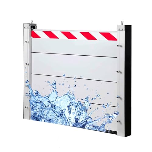 Hochwasserschutz,Vertikale Hochwasserschutzbarriere,Wiederverwendbar, Kommerzielle und private Nutzung(rb-strip,230 * 40cm) von VLLTWLPOV