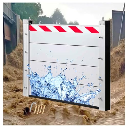 Hochwasserschutz,Vertikale Hochwasserschutzbarriere,Wiederverwendbar,Schnelle Installation,xj712(rb-strip,105 * 60CM) von VLLTWLPOV