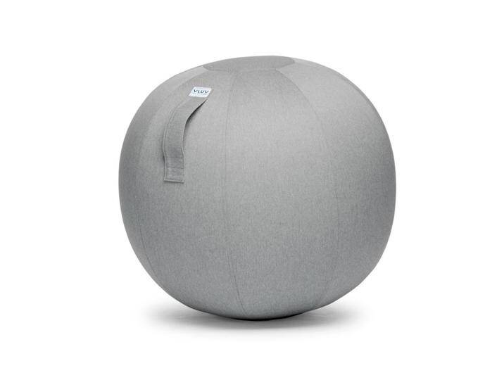 VLUV LEIV ergonomischer Sitzball 60-65cm Silver von VLUV