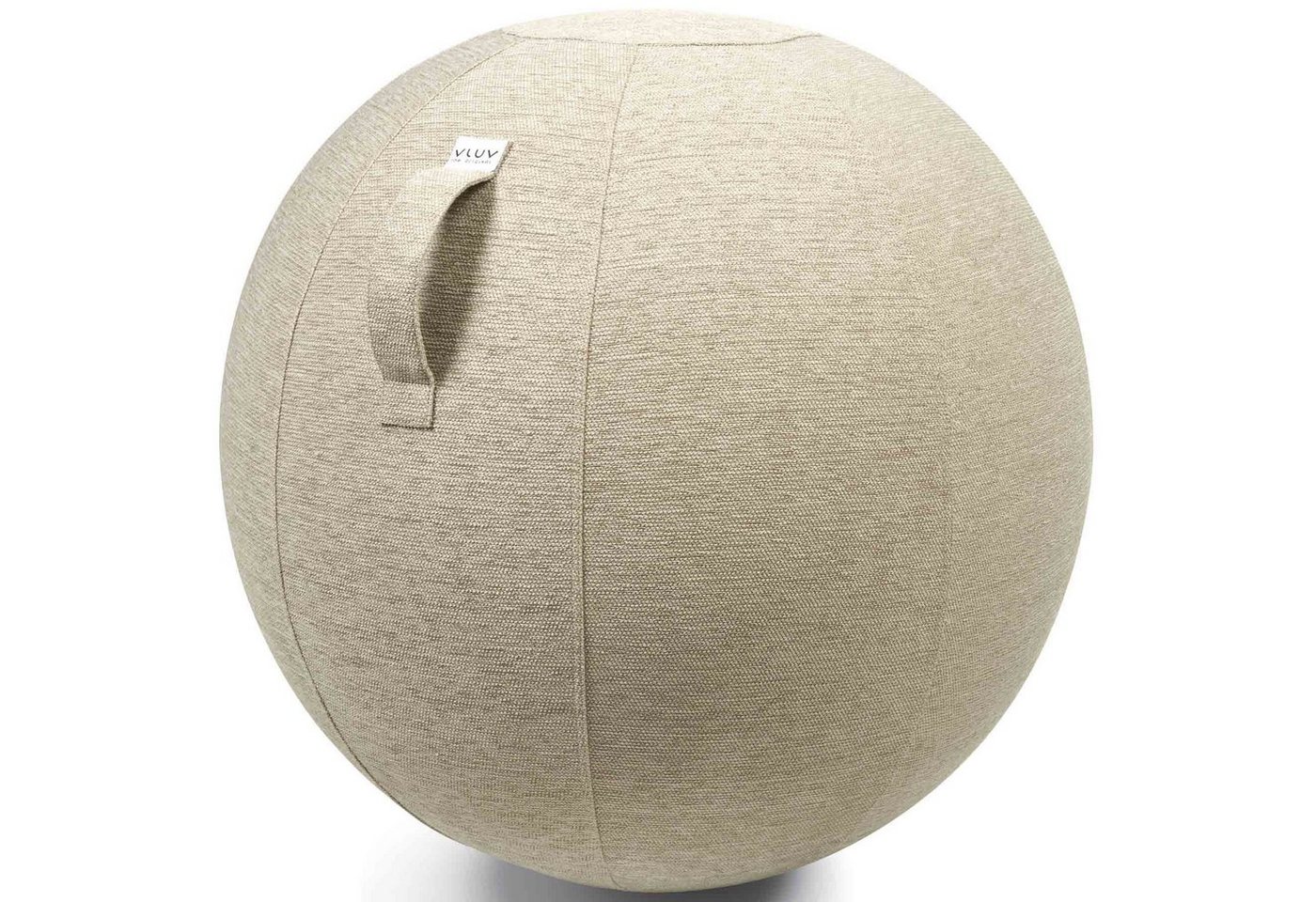 VLUV Stuhl Vluv Stov Stoff-Sitzball Durchmesser 60-65 cm Kiesel / Hellbeige von VLUV