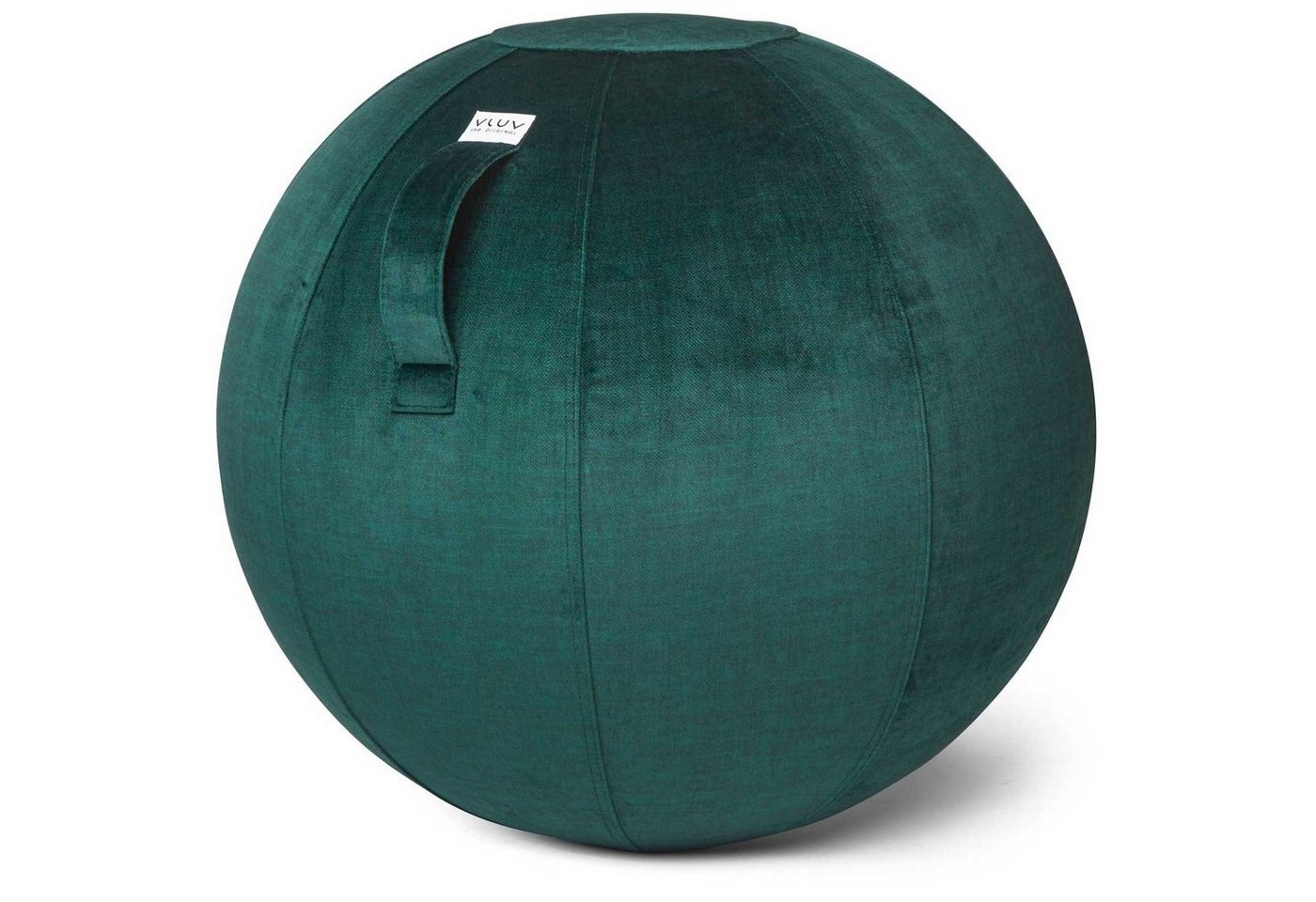 VLUV Stuhl Varm Samt-Sitzball Durchmesser 60-65 cm Forest von VLUV