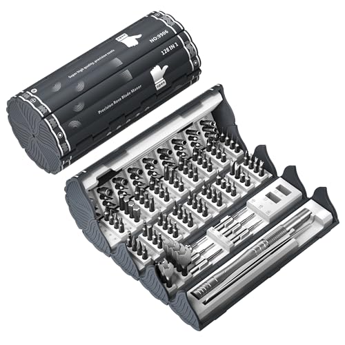 VMAN 128 in 1 Feinmechaniker Werkzeug Set, Magnetische Präzision Schraubendreher Set, Feinmechaniker Schraubendreher Set with 122 Bits für PC, Handy, Computer, Laptop, MacBook, PS5, Xbox, Kamera VMAN 128 in 1 Feinmechaniker Werkzeug Set, Magnetische Präzision Schraubendreher Set, Feinmechaniker Schraubendreher Set with 122 Bits für PC, Handy, Computer, Laptop, MacBook, PS5, Xbox, Kamera von VMAN