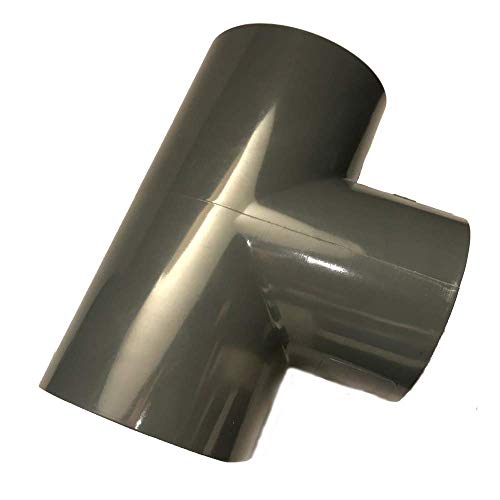 PVC-U T-Stück 25mm 90 Grad mit Klebemuffen PN 10 nach DIN 8063 Formteil Fitting zum kleben von VMC
