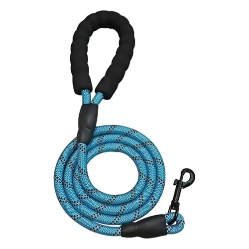 Hundeleine Starke Hundeleine Haustierleinen Reflektierende Leine for große kleine mittelgroße Hundeleine Drag Pull Tow Golden Retriever(Light Blue,1cm 3M) von VMDVBNA