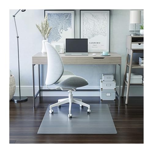 Sitzkissen PVC Transparent Wasserdicht Roll Matte Holz Boden Schutz Matte Computer Hause Stuhl Matten Protektoren Kunststoff Weichen Teppich Teppich von VMDVBNA