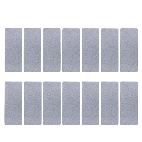 VMDVBNA stufenmatten 14 Teile/Satz Treppenstufe Teppichmatten Selbstklebende Bodenmatte Türmatte Schritt Treppe rutschfeste Unterlage Schutz Abdeckung Pads Wohnkultur(Light Grey) von VMDVBNA