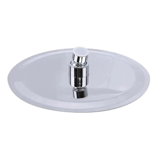 duschkopf Duschköpfe 10/8/6 Zoll Edelstahl Ultradünner Wasserfall Regenduschkopf Regen Quadratisch Rund(Round,15cm) von VMDVBNA