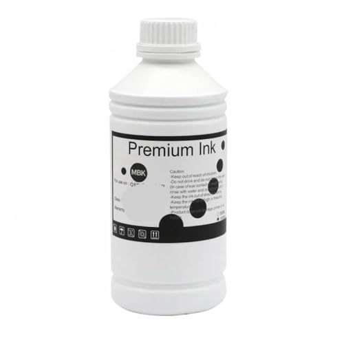 VMHPMLGV 1000 ml Nachfüllpigmenttinte kompatibel mit Pro-1000 Pro1000 Bildprograf PFI-1000 PFI1000 Druckertinte(1000ML-Pigment-MBK) von VMHPMLGV