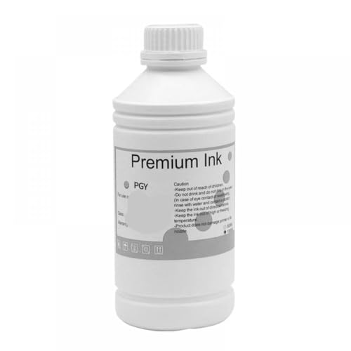 VMHPMLGV 1000 ml Nachfüllpigmenttinte kompatibel mit Pro-1000 Pro1000 Bildprograf PFI-1000 PFI1000 Druckertinte(1000ML-Pigment-PGY) von VMHPMLGV