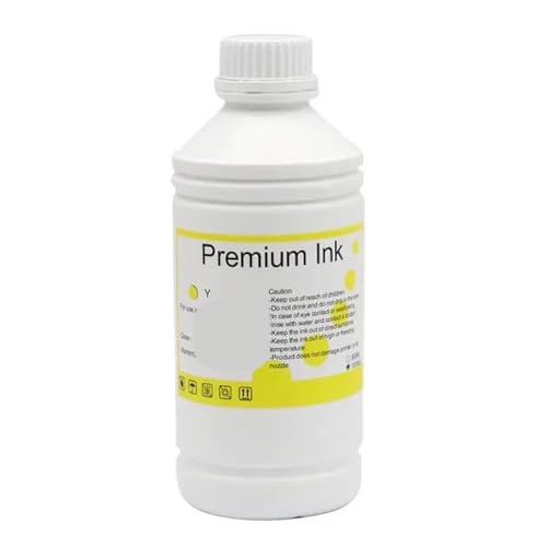 VMHPMLGV 1000 ml Nachfüllpigmenttinte kompatibel mit Pro-1000 Pro1000 Bildprograf PFI-1000 PFI1000 Druckertinte(1000ML-Pigment-Y) von VMHPMLGV