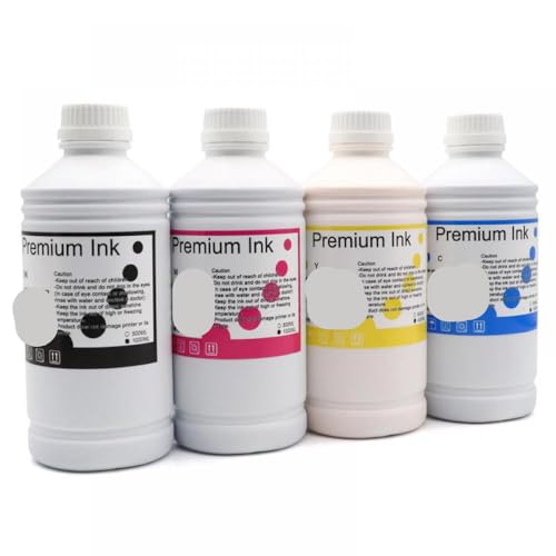 VMHPMLGV 1000 ml kompatible Pigmentinte Kompatibel mit Verschiedene Modelle, einschließlich WF-C5390 C5890 C5310 C5810 C5290 C5790 C5210 C5710 T11D T11C Tinte T9441 T9451(Pigment Ink-4color) von VMHPMLGV