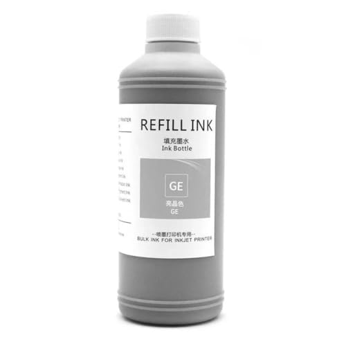 VMHPMLGV 1000 ml nachfüllbare Pigmenttinte 70 kompatibel mit DesignJet Z5400 Z5200 Z2100 Z3100 Z3200 Drucker 70 Farbe Tinte Kompatibel mit Großformatdrucke(1000ml-GE) von VMHPMLGV