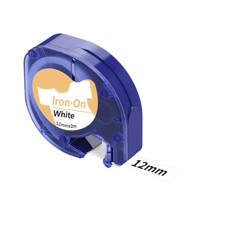 VMHPMLGV 12-mm-Etikettenklebebandpatrone Mehrere Farben 91201 91331 91221 kompatibel mit dem Etikettenhersteller LT-100H LT200B QX50(18768) von VMHPMLGV