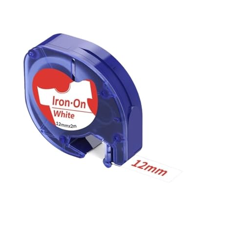 VMHPMLGV 12-mm-Etikettenklebebandpatrone Mehrere Farben 91201 91331 91221 kompatibel mit dem Etikettenhersteller LT-100H LT200B QX50(18776) von VMHPMLGV