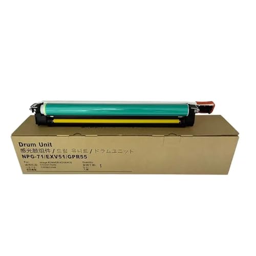 VMHPMLGV 1x NPG-71 GPR-55 C-EXV51 NPG71 GPR55 C-EXV-51 Mit der Drum-Einheit Black IRC5535 5540 5550 5560 kompatibel(Drum Unit M) von VMHPMLGV