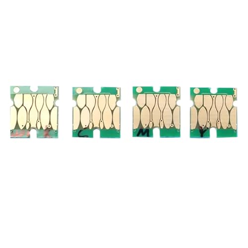 VMHPMLGV 4 Farbkartuschen -Chips mit ColorWorks C7500 Drucker Einmals SJIC26P -Modell Ersatzchips verwenden von VMHPMLGV