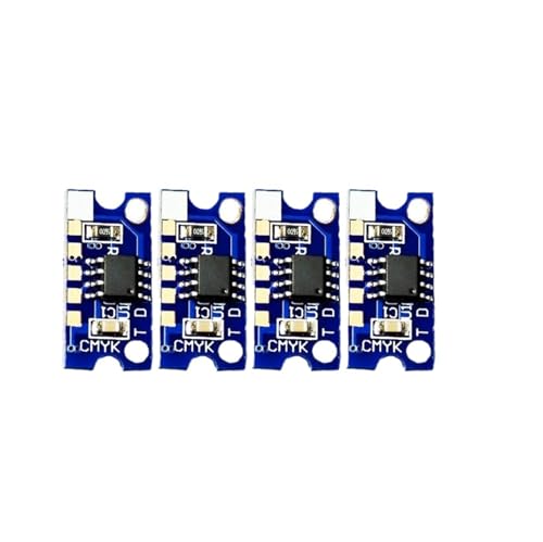 VMHPMLGV 4PCS Compatible Toner Reset Chip Kompatibel mit C25 C35 C35P C35 P Bildgebungseinheit Drum Patrone IUP14 IUP 14 IUP-14-Drucker-Chip-Ersatz(1Set EUR Drum CHIP) von VMHPMLGV