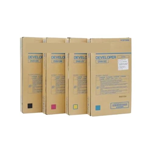 VMHPMLGV 4pcs Set DV613 CMYK -Entwicklerpulver kompatibel mit C6501 C6000 C7000 C8000 C6500 VMHPMLGV 4pcs Set DV613 CMYK -Entwicklerpulver kompatibel mit C6501 C6000 C7000 C8000 C6500 von VMHPMLGV