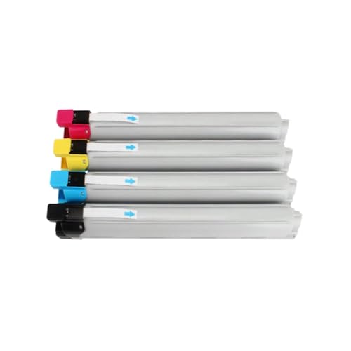VMHPMLGV 4pcs kompatibel mit Druckermodellen CLT-809 CLX9301 CLX9201 CLX9251 CLT-K809S Toner-Kartusche Zubehör von VMHPMLGV