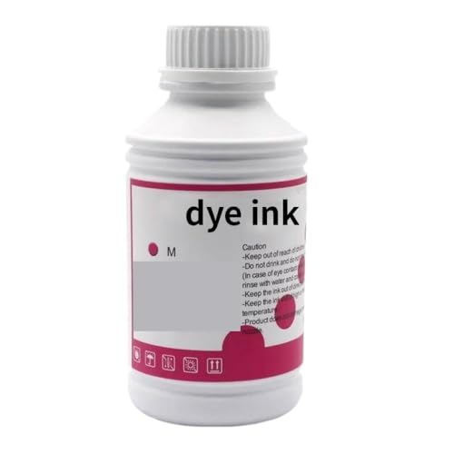 VMHPMLGV 500 ml Farbstofftinte kompatibel mit W6400 W8400 TM5200 TM5300 TM5305 IPF510 IPF600 IPF605 IPF610 PLANDTER DRUCKTE Felter FEPILT Tink(M) von VMHPMLGV