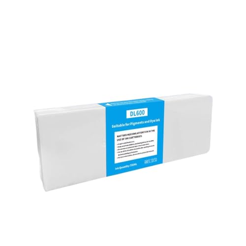 VMHPMLGV Kompatibel mit Frontier DL600 -Druckermodellen T6521 T6525 DL600 Farbstofftintenpatron(T6522-C) von VMHPMLGV