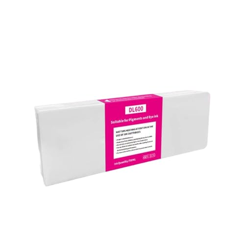 VMHPMLGV Kompatibel mit Frontier DL600 -Druckermodellen T6521 T6525 DL600 Farbstofftintenpatron(T6523-M) von VMHPMLGV