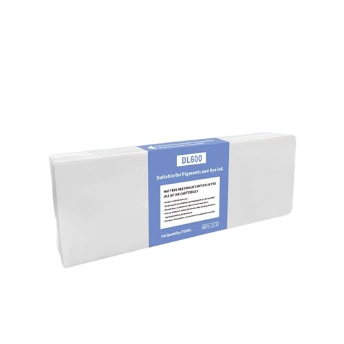 VMHPMLGV Kompatibel mit Frontier DL600 -Druckermodellen T6521 T6525 DL600 Farbstofftintenpatron(T6525-LB) von VMHPMLGV