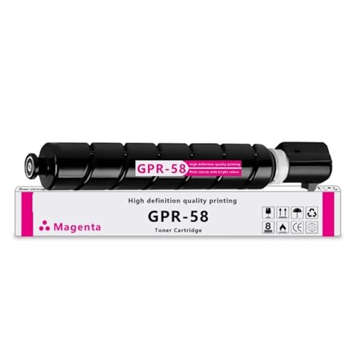 VMHPMLGV Kompatible NPG-74 GPR58 C-EXV54 Toner Patronenersatz Kompatibel mit den Voraus C256IF II C256IF III C356IF II C356IF III DX C257IF DREIDER UNIVERSALE UNSEINE(Magenta-300g) von VMHPMLGV