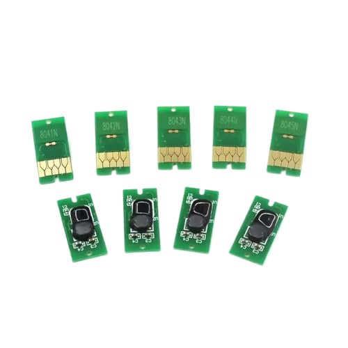 VMHPMLGV Kompatible Tintenpatronenchip T8041 T8049 T804A T804B T804D Kompatibel mit Surecolor P6000 P7000 P8000 P9000 Drucker -Chips US -Version(T804B-GR chip) von VMHPMLGV