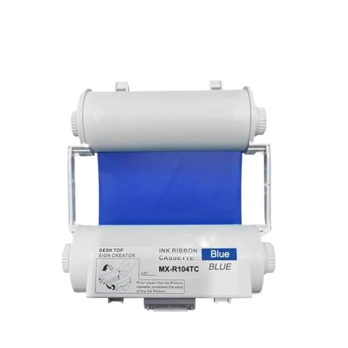 VMHPMLGV Kompatible thermische Transferbänder SL-R101T Kompatibel mit Verschiedene Etikettendrucker, einschließlich max.(R104T and Chip Blue) von VMHPMLGV