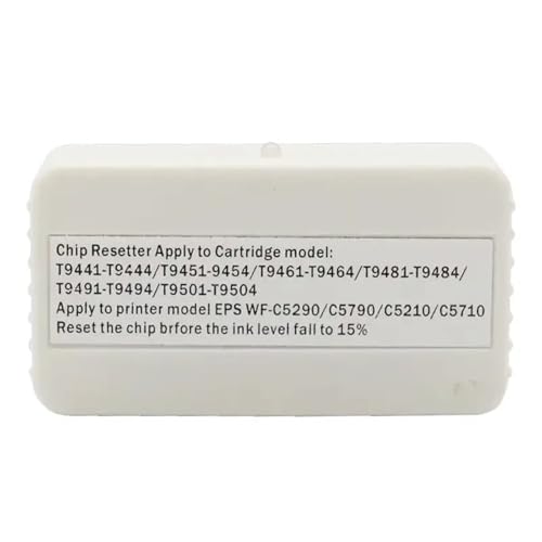 VMHPMLGV Patronenchip Resetter T9441 T9451 T9481 T9491 T9461 T9501 1-10 PCs kompatibel mit Workforce Pro WF-C5290 WF-C5970 WF-C5210 WF-C5710-Printer(10pcs) von VMHPMLGV