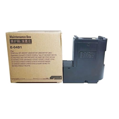 VMHPMLGV Tintenwartungsbox C13T04D100 T04D100 T04D1 EWMB2 kompatibel mit Druckern L6160 L6168 L6170 L6178 L6190 L6191 L6198 L6161 L6166 L6171 von VMHPMLGV